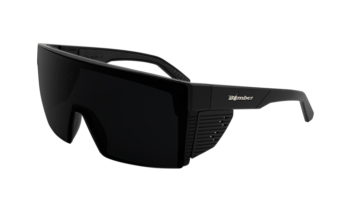 JOHNNY Safety - Smoke - Safety Glasses - Bomber Eyewear - BZG103