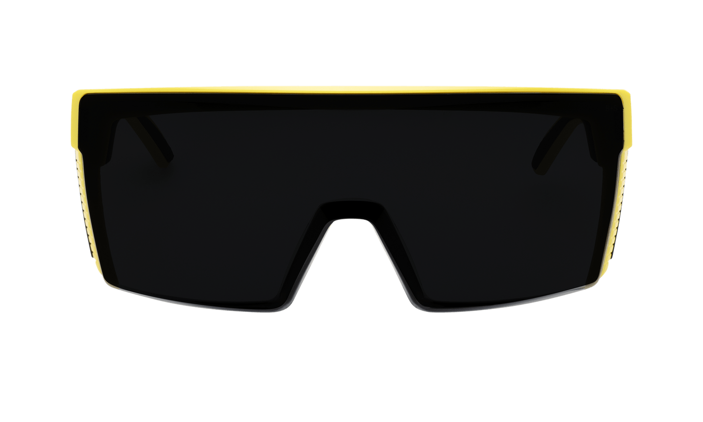 JOHNNY Safety - Smoke Hi Vis Yellow - Safety Glasses - Bomber Eyewear - BZG108