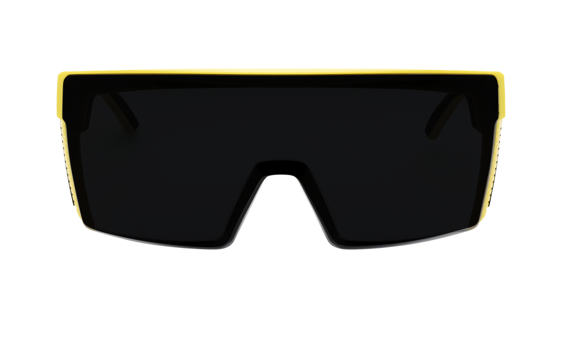 JOHNNY Safety - Smoke Hi Vis Yellow - Safety Glasses - Bomber Eyewear - BZG108