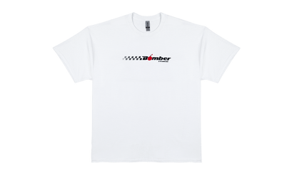 LOGO WHITE SHIRT - Bomber Eyewear - TS-WHT-SS-NO1-M