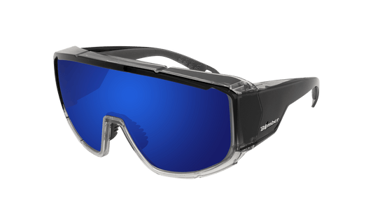 MAGNUM Safety - Blue Mirror Crystal - Bomber Eyewear - MG104BM