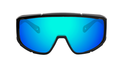 MAGNUM Safety - Polarized Ice Blue Mirror Crystal - Safety Glasses - Bomber Eyewear - MG114ICE