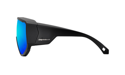 MAGNUM Safety - Polarized Ice Blue Mirror Crystal - Safety Glasses - Bomber Eyewear - MG114ICE