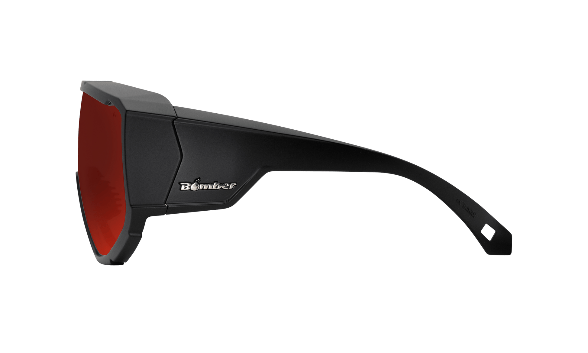 MAGNUM Safety - Polarized Red Mirror - Safety Glasses - Bomber Eyewear - MG111RM