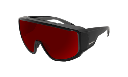 MAGNUM Safety - Red Mirror - Safety Glasses - Bomber Eyewear - MG103RM