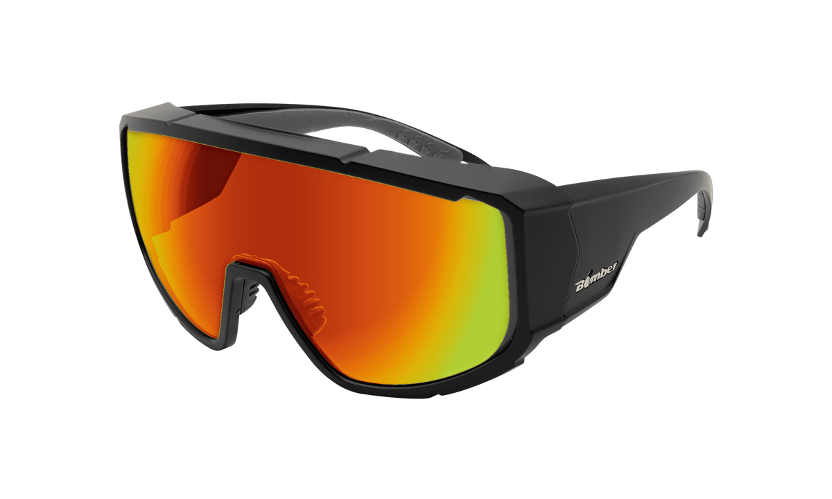 MAGNUM Safety - Red Mirror - Safety Glasses - Bomber Eyewear - MG103RM