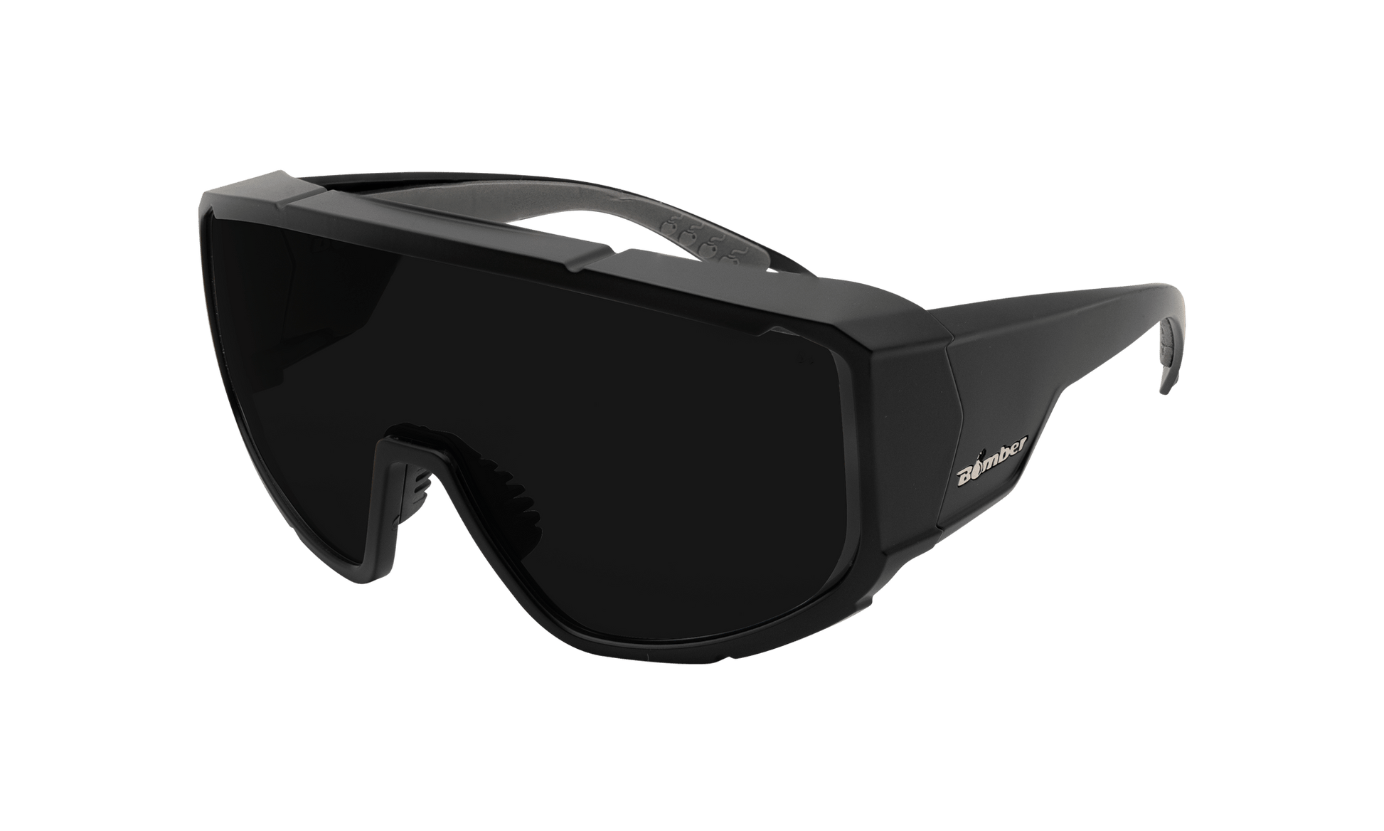 oversized goggles Bomber Eyewear Magnum Matte Black/Smoke