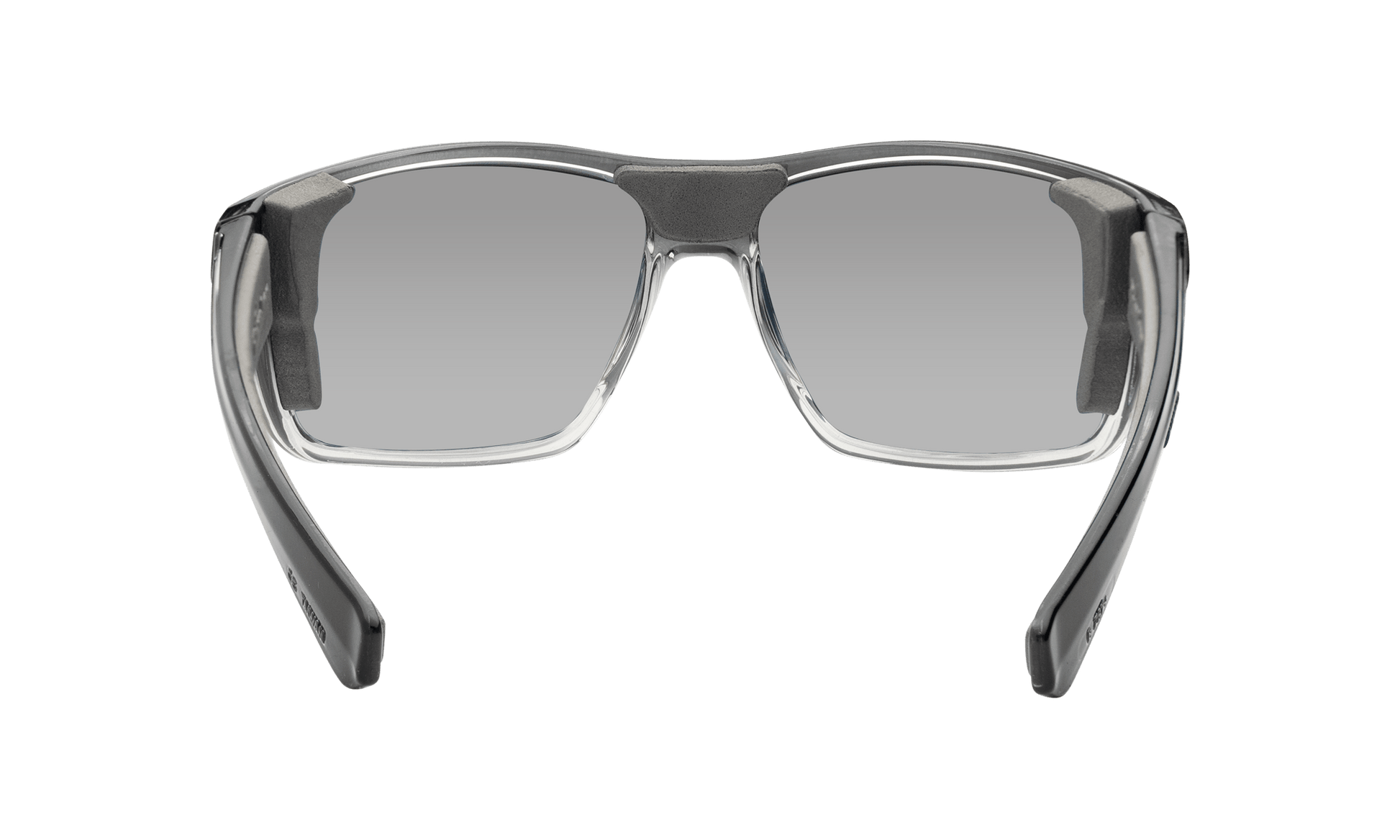 MANA - Polarized Blue Mirror Crystal - Safety Glasses - Bomber Eyewear - MA114BM