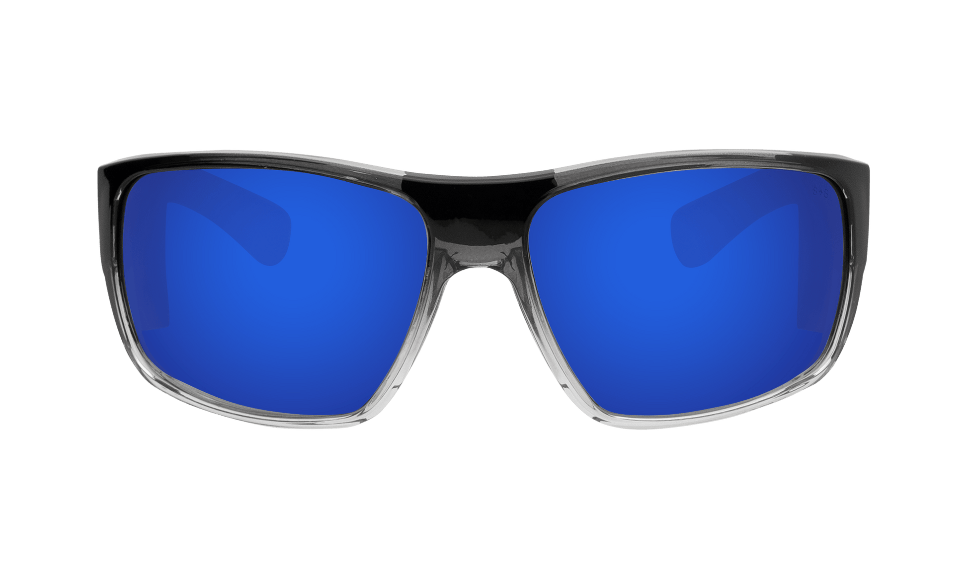 MANA - Polarized Blue Mirror Crystal - Safety Glasses - Bomber Eyewear - MA114BM