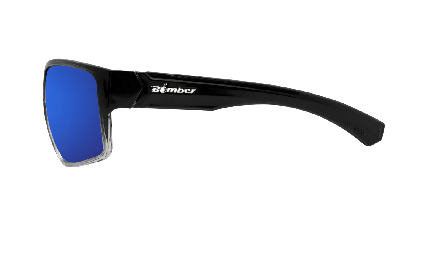 MANA - Polarized Blue Mirror Crystal - Safety Glasses - Bomber Eyewear - MA114BM