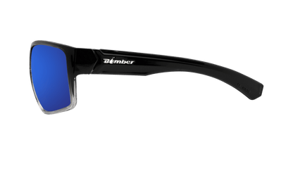 MANA - Polarized Blue Mirror Crystal - Safety Glasses - Bomber Eyewear - MA114BM