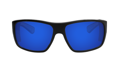 MANA Safety - Polarized Blue Mirror - Safety Glasses - Bomber Eyewear - MA111BM