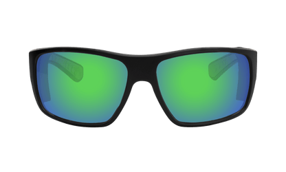 MANA Safety - Polarized Green Mirror - Sunglasses - Bomber Eyewear - MA111GM