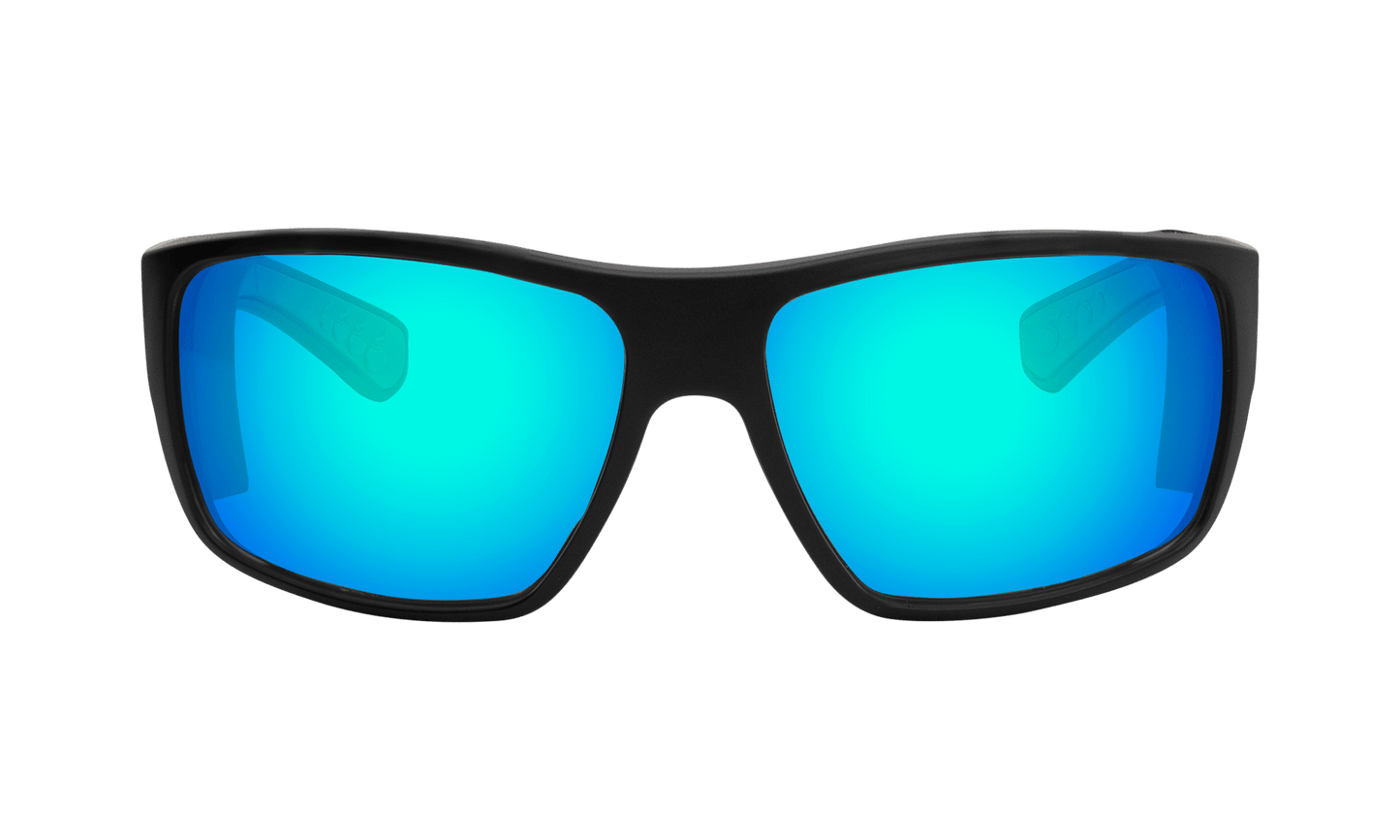 MANA Safety - Polarized Ice Blue Mirror - Safety Glasses - Bomber Eyewear - MA111ICE