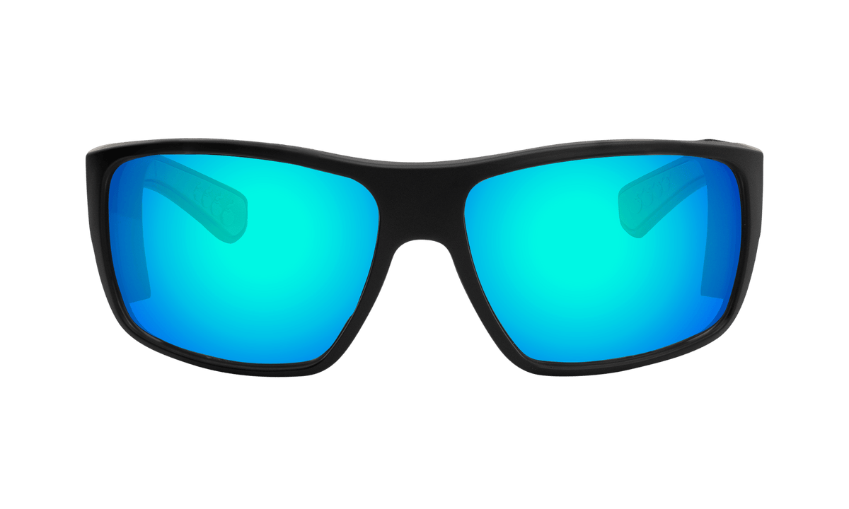 MANA Safety - Polarized Ice Blue Mirror - Safety Glasses - Bomber Eyewear - MA111ICE