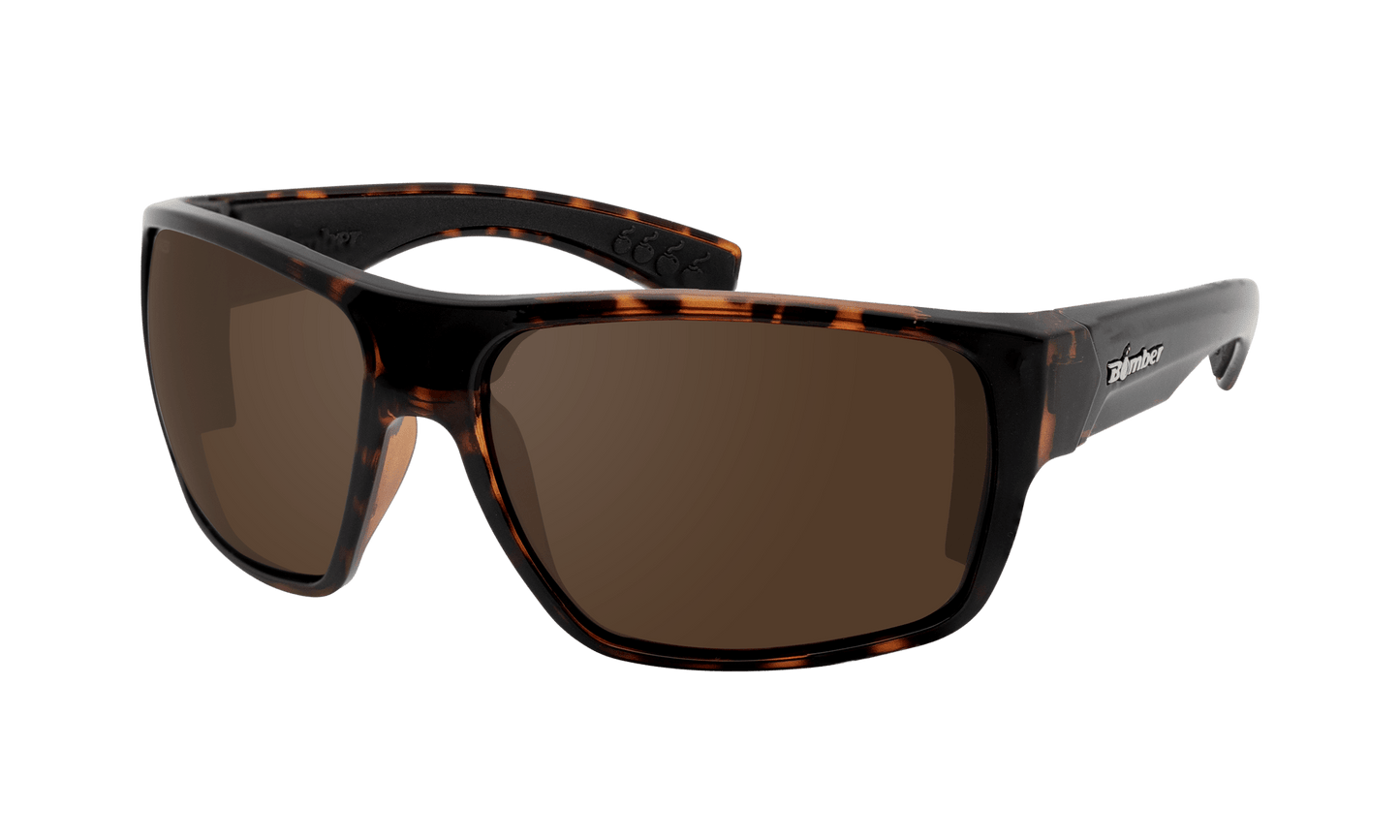 MANA Safety - Polarized Tortoise - Safety Glasses - Bomber Eyewear - MA112