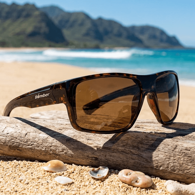MANA Safety - Polarized Tortoise - Safety Glasses - Bomber Eyewear - MA112