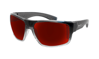 MANA Safety - Red Mirror Crystal - Safety Glasses - Bomber Eyewear - MA104RM