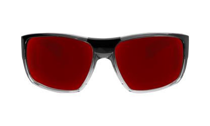 MANA Safety - Red Mirror Crystal - Safety Glasses - Bomber Eyewear - MA104RM