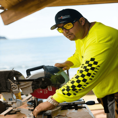 MANA Safety - Yellow - Safety Glasses - Bomber Eyewear - MA102