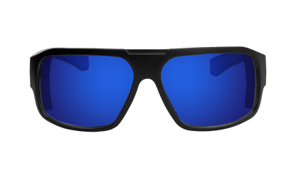 MEGA Safety - Blue Mirror - Safety Glasses - Bomber Eyewear - M103BM