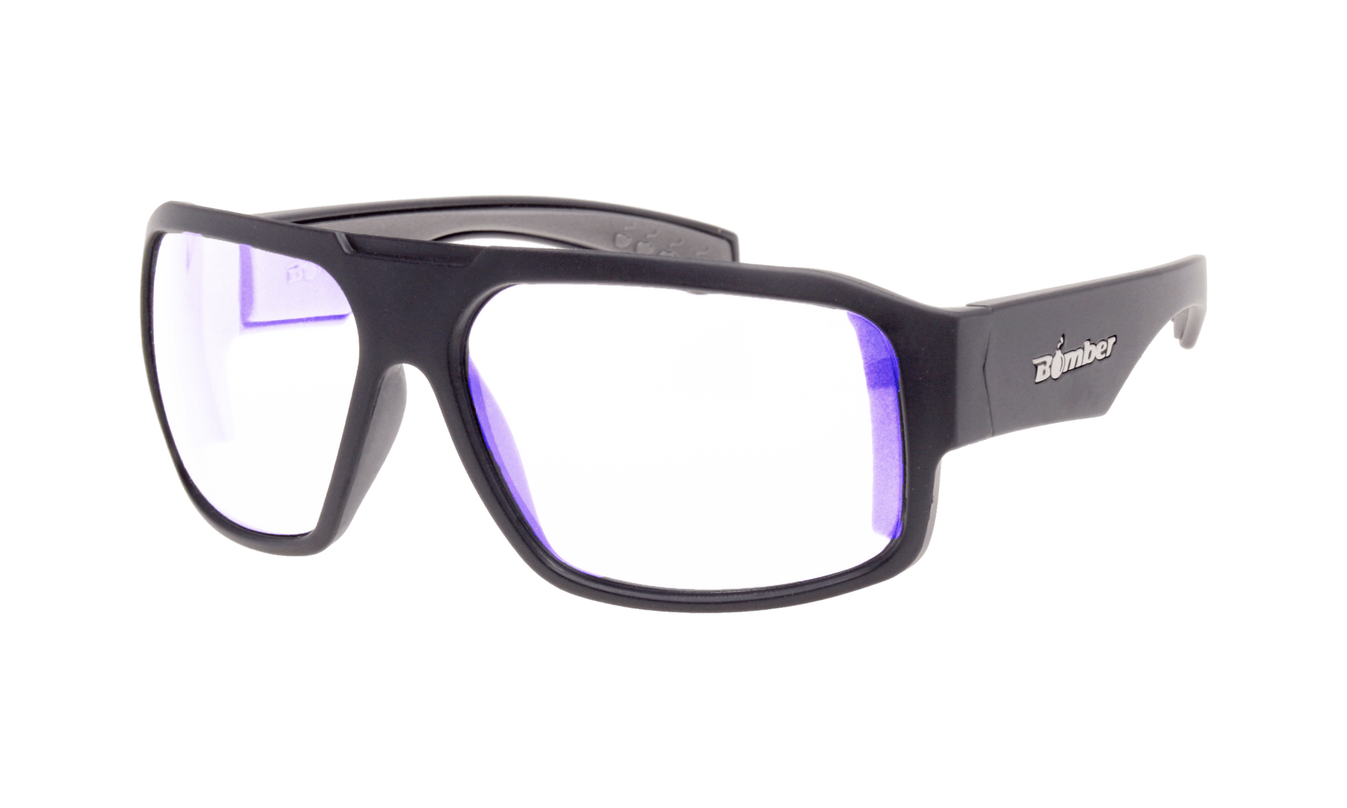 MEGA Safety - Clear Anti - Blue Light - Safety Glasses - Bomber Eyewear - M301