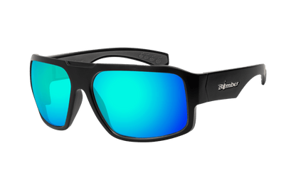 MEGA Safety - Ice Blue Mirror - Safety Glasses - Bomber Eyewear - M103ICE