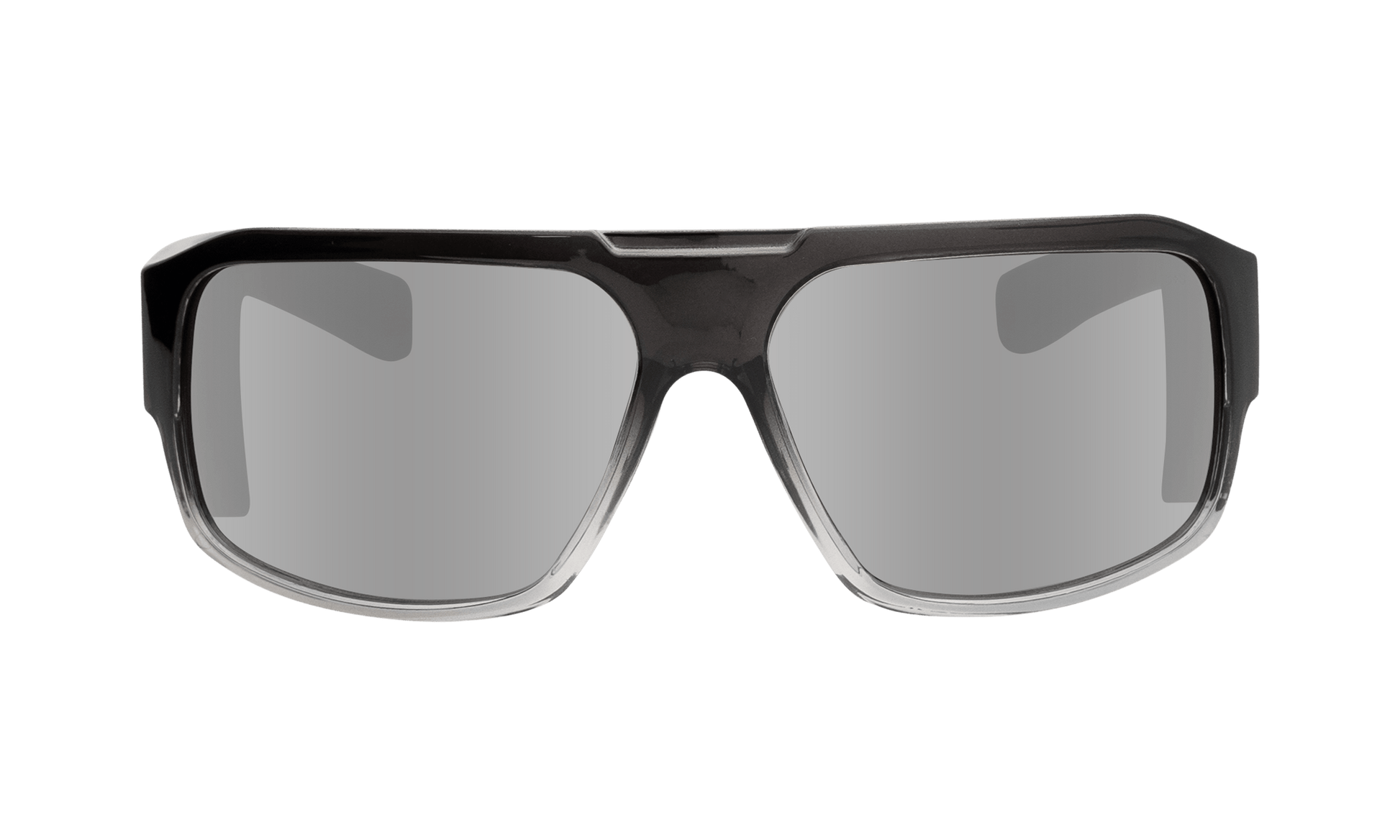MEGA Safety - Polarized Silver Mirror Crystal - Safety Glasses - Bomber Eyewear - M114
