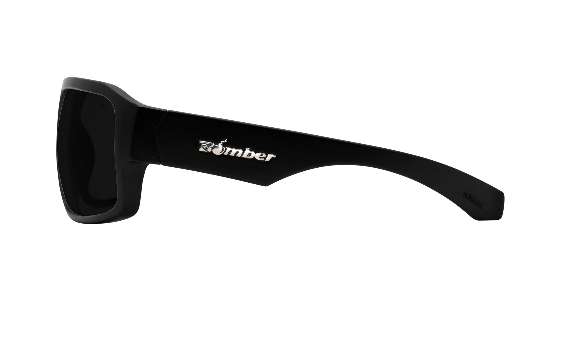 MEGA Safety - Polarized Smoke Black - Safety Glasses - Bomber Eyewear - M111