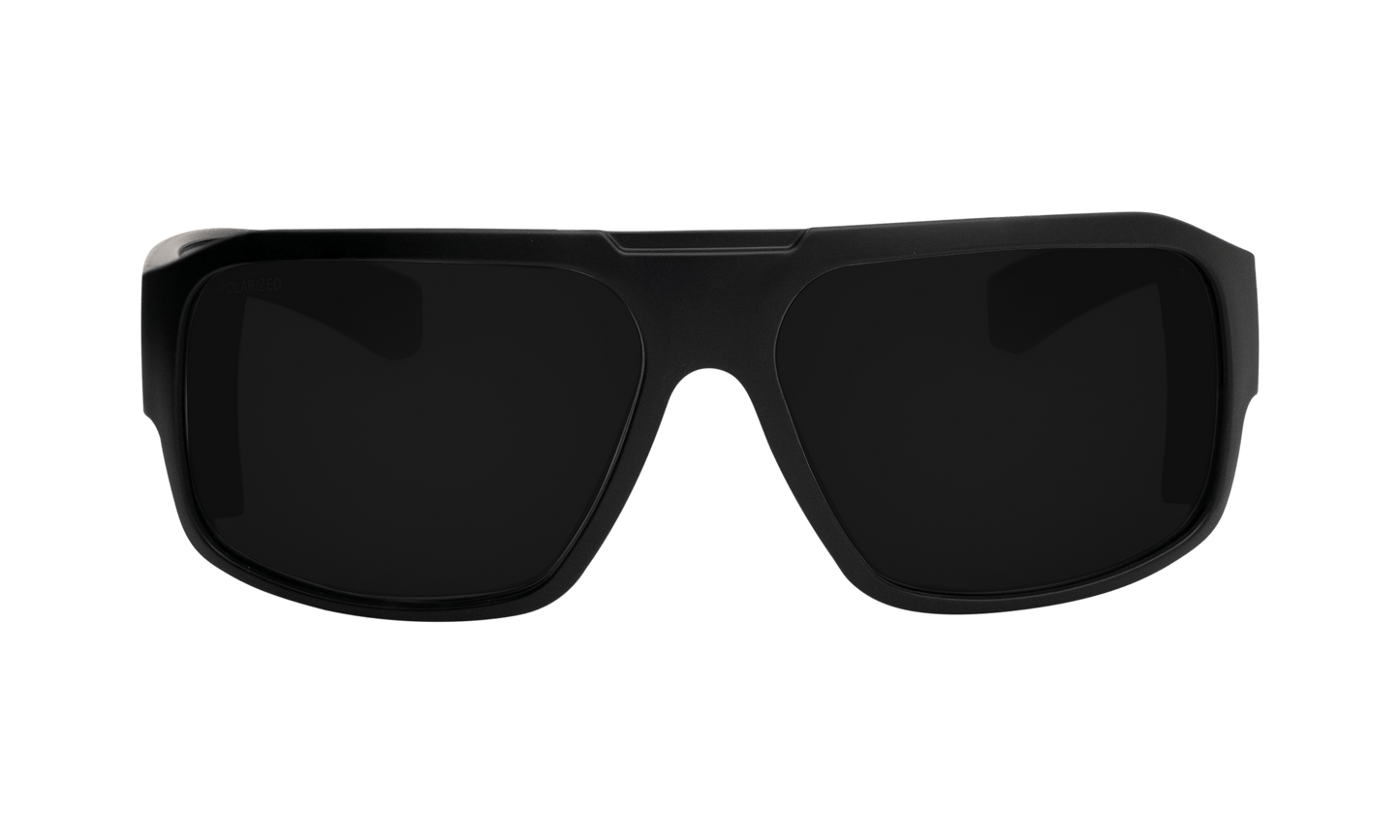 MEGA Safety - Polarized Smoke Black - Safety Glasses - Bomber Eyewear - M111