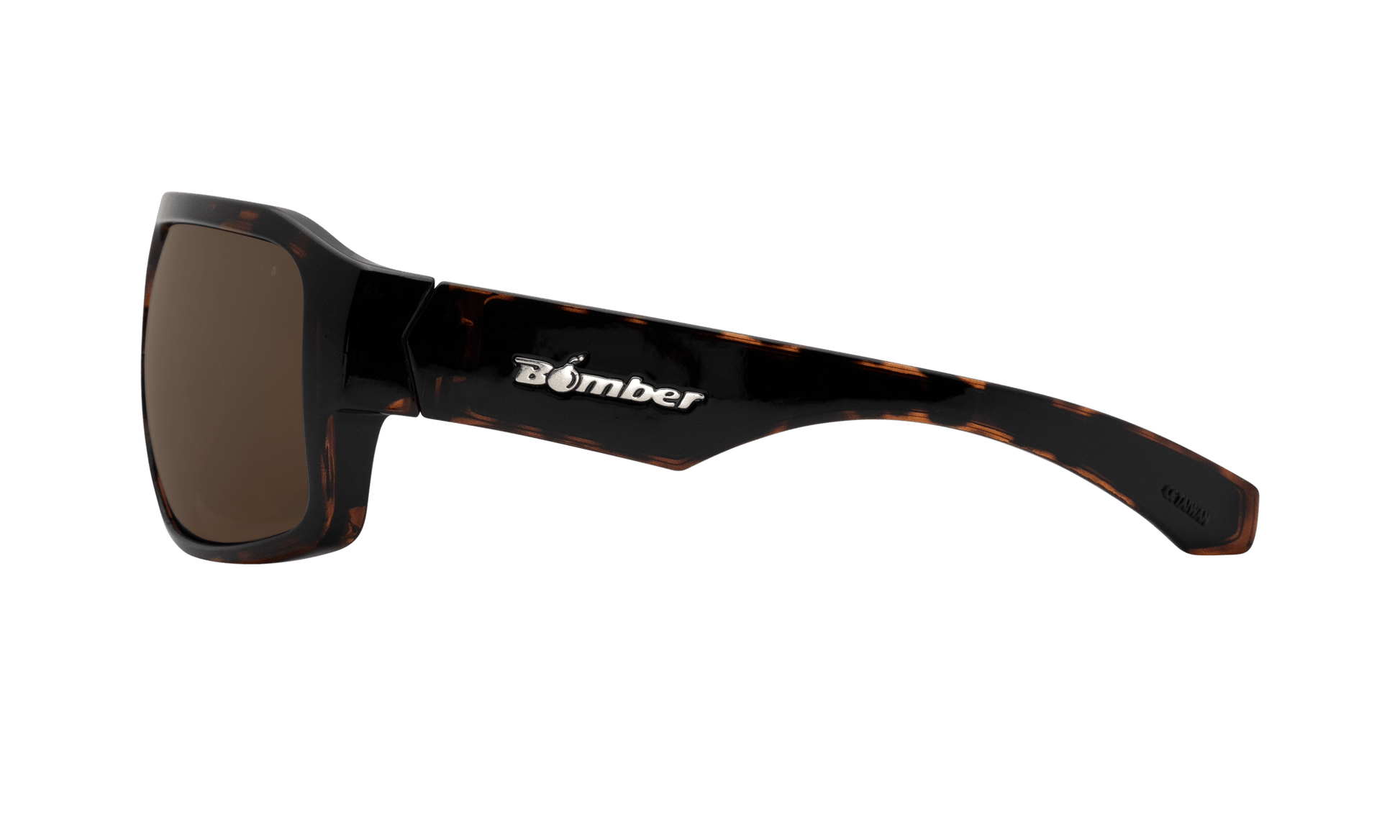 MEGA Safety - Polarized Tortoise - Safety Glasses - Bomber Eyewear - M112