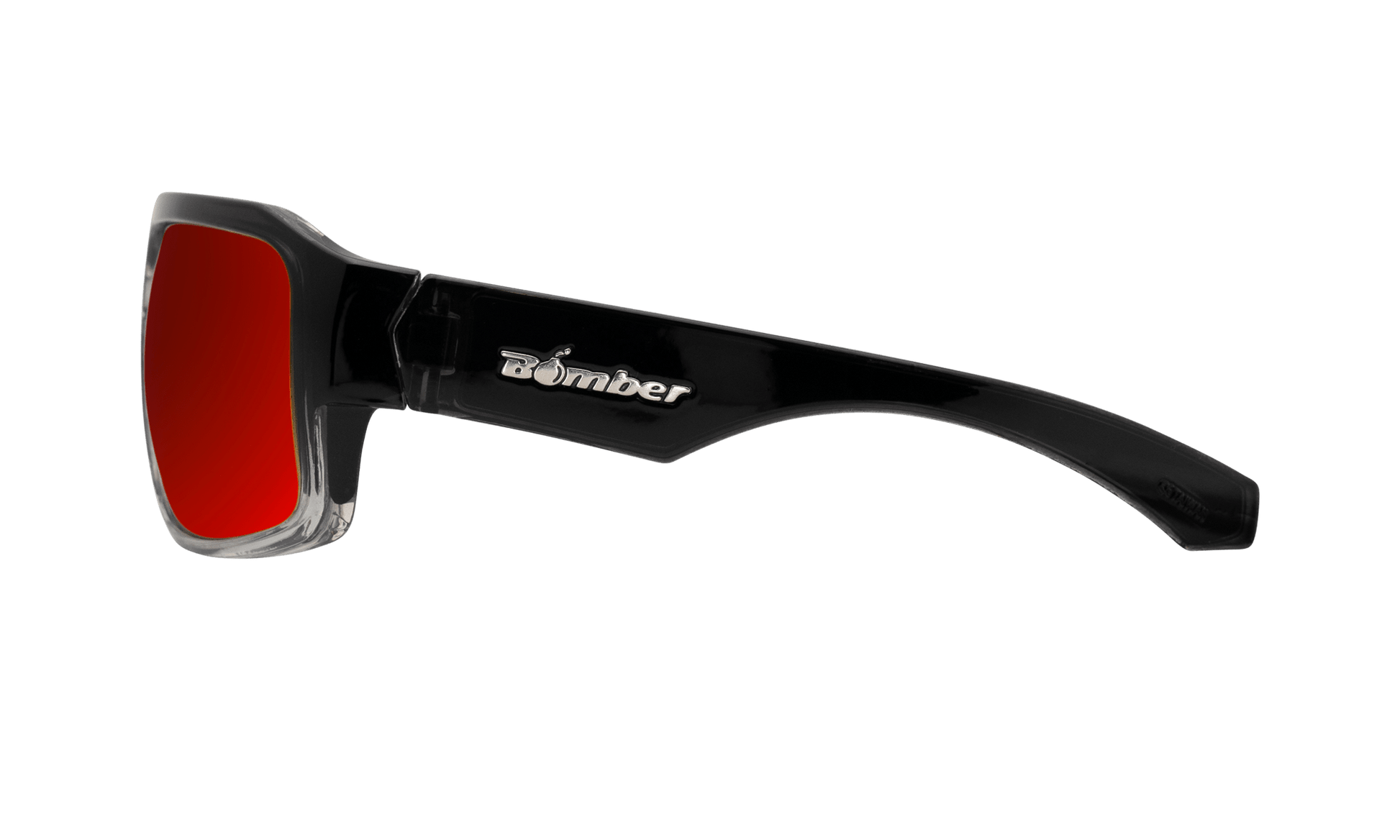 MEGA Safety - Red Mirror Crystal - Safety Glasses - Bomber Eyewear - M104RM