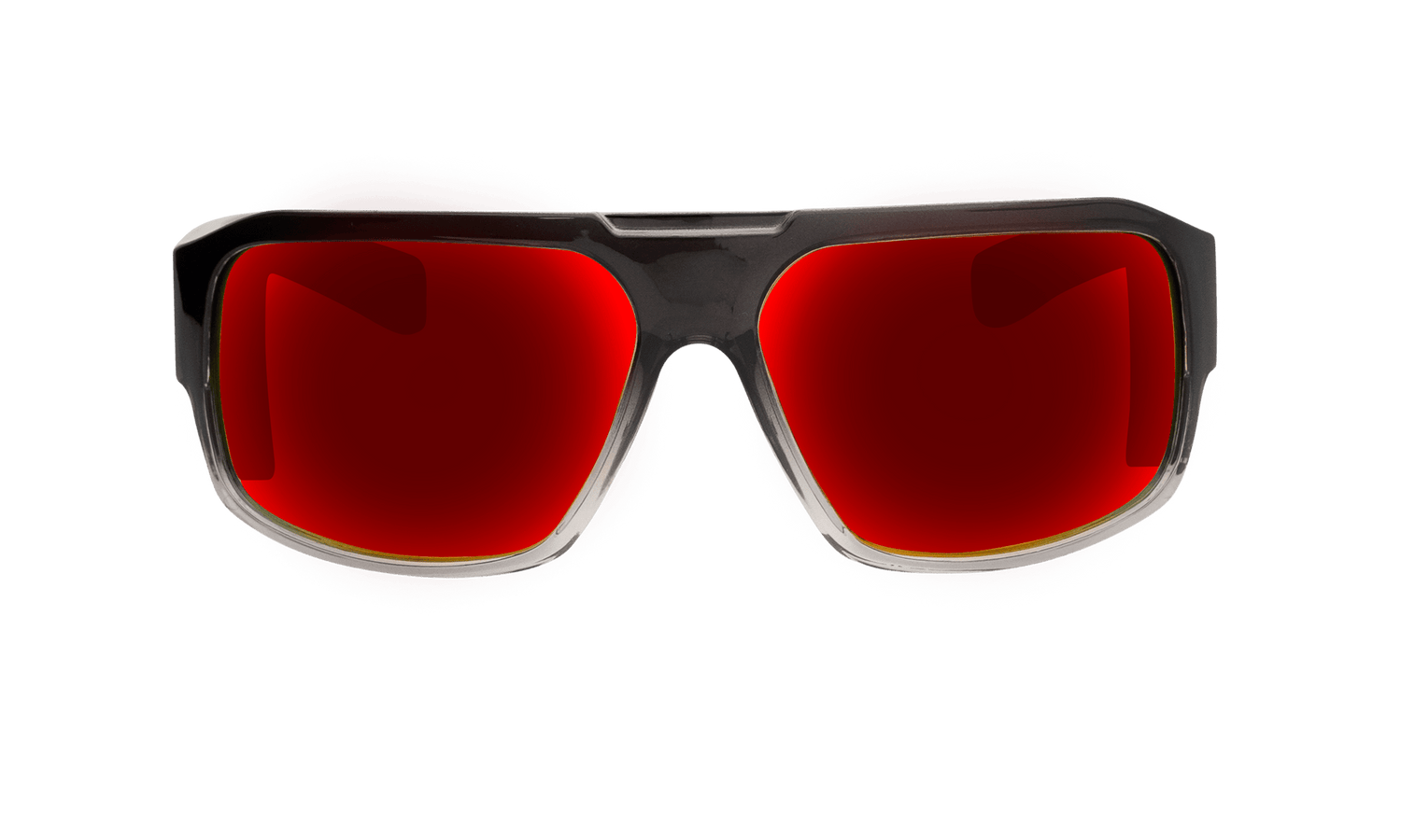 MEGA Safety - Red Mirror Crystal - Safety Glasses - Bomber Eyewear - M104RM