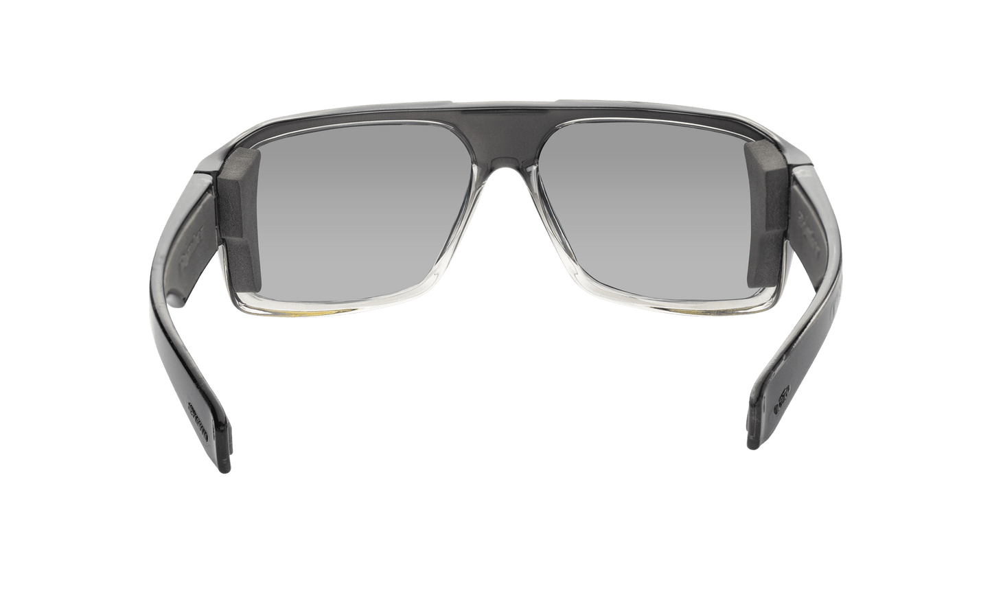 MEGA Safety - Red Mirror Crystal - Safety Glasses - Bomber Eyewear - M104RM