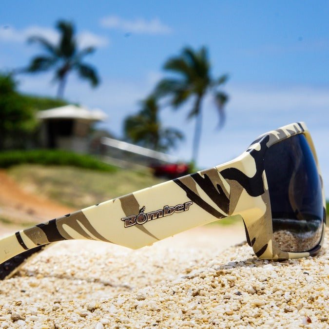 MEGA Safety - Smoke Camo - Safety Glasses - Bomber Eyewear - M106S