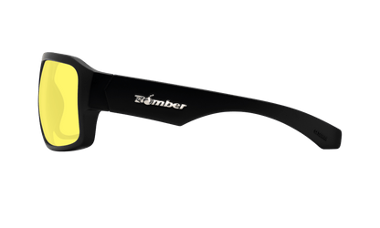 MEGA Safety - Yellow - Safety Glasses - Bomber Eyewear - M102