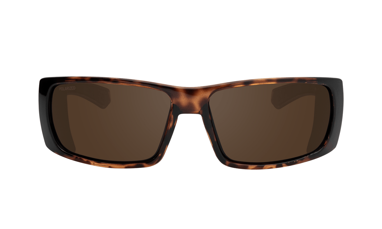 PIPE - Polarized Tortoise - Sunglasses - Bomber Eyewear - PB112