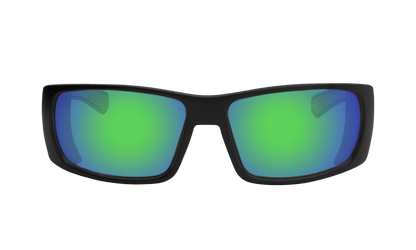 PIPE Safety - Polarized Green Mirror - Safety Glasses - Bomber Eyewear - PB111GM