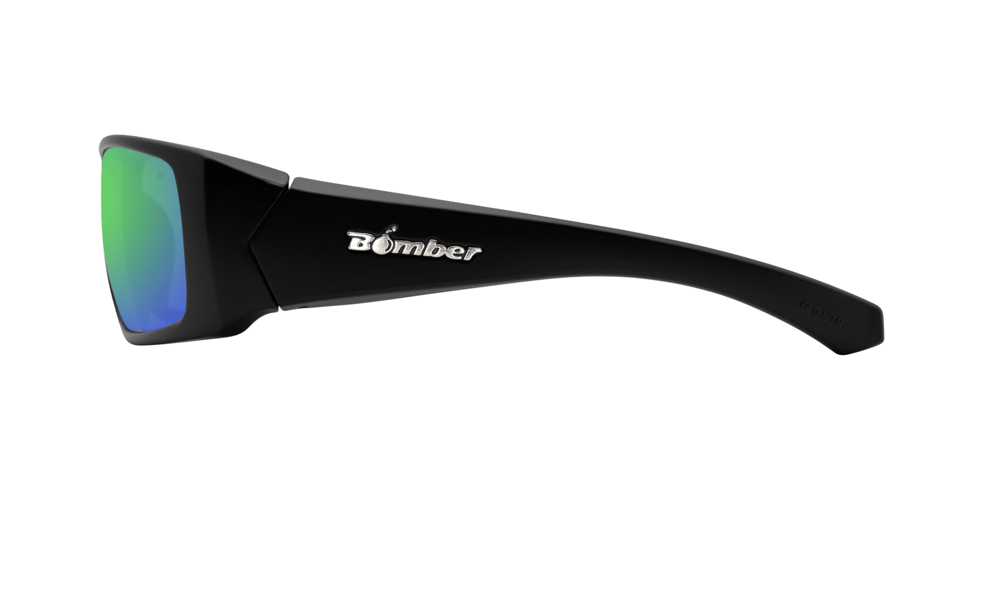 PIPE Safety - Polarized Green Mirror - Safety Glasses - Bomber Eyewear - PB111GM