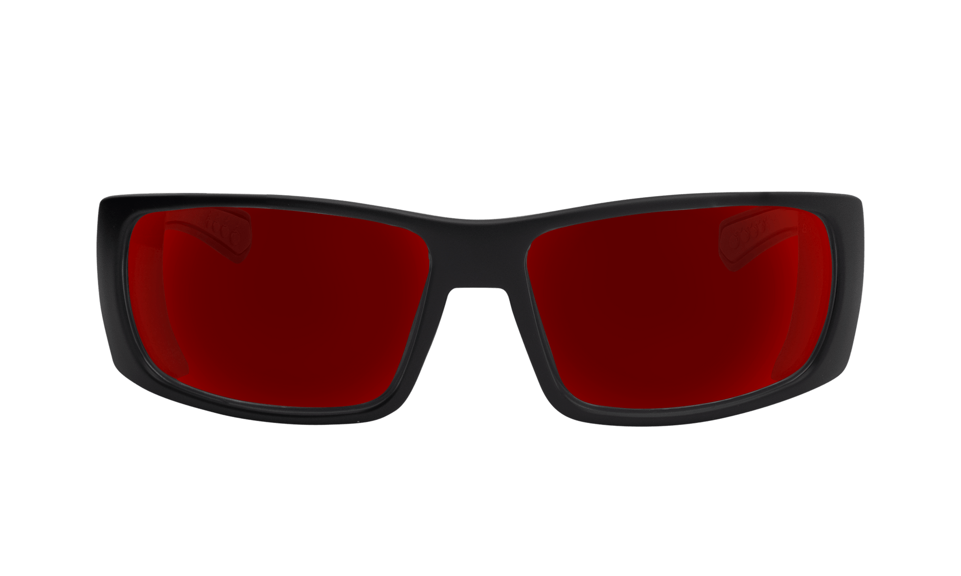 PIPE Safety - Polarized Red Mirror - Safety Glasses - Bomber Eyewear - PB111RM