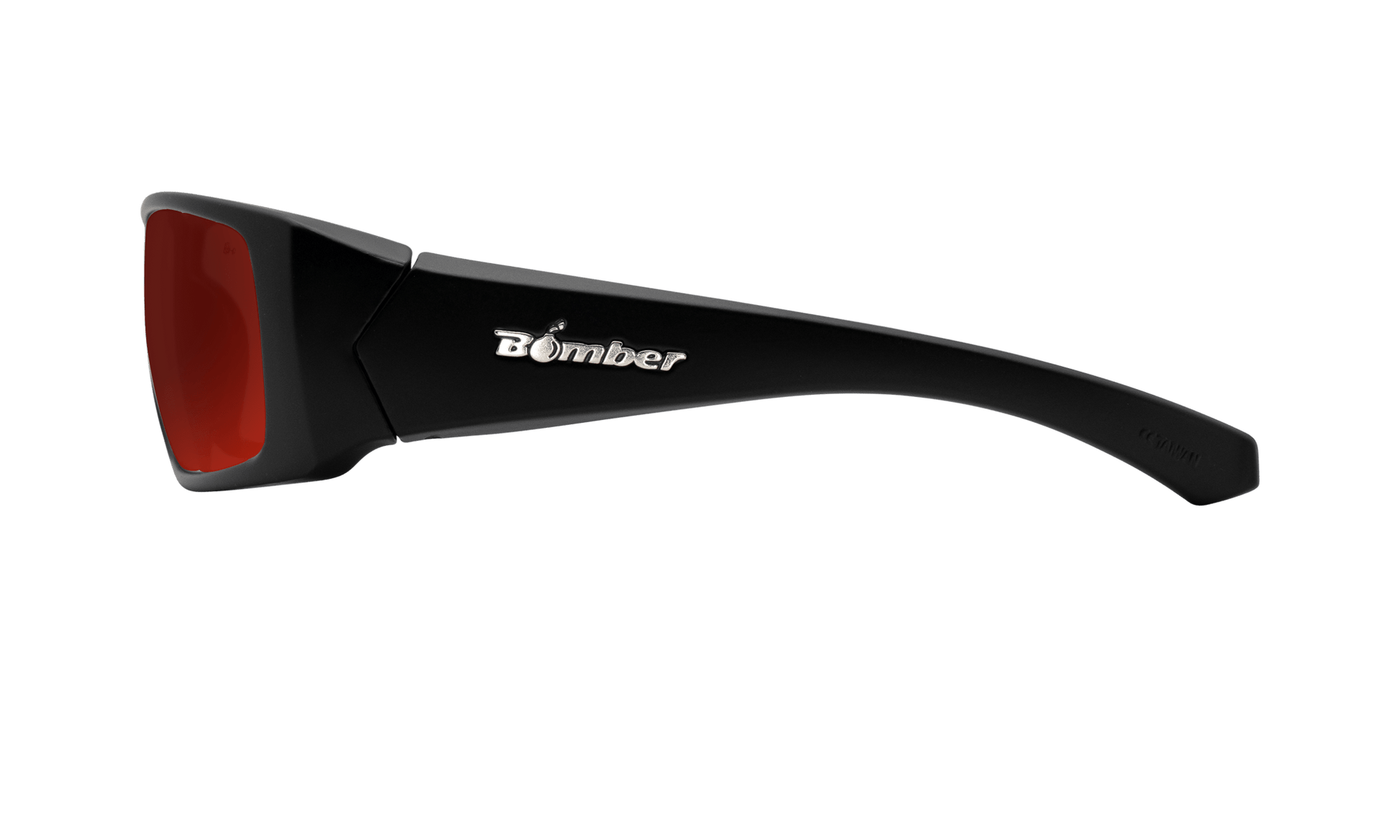 PIPE Safety - Polarized Red Mirror - Safety Glasses - Bomber Eyewear - PB111RM