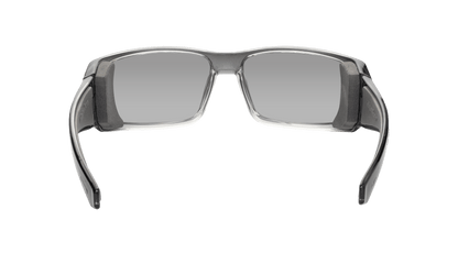PIPE Safety - Polarized Silver Mirror Crystal - Safety Glasses - Bomber Eyewear - PB114