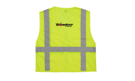 SAFETY VEST YELLOW - Bomber Eyewear - VEST-SAFETY-YELLOW-S-M