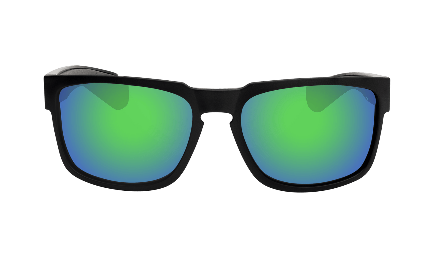 SMART - Polarized Green Mirror - Sunglasses - Bomber Eyewear - SM111GM