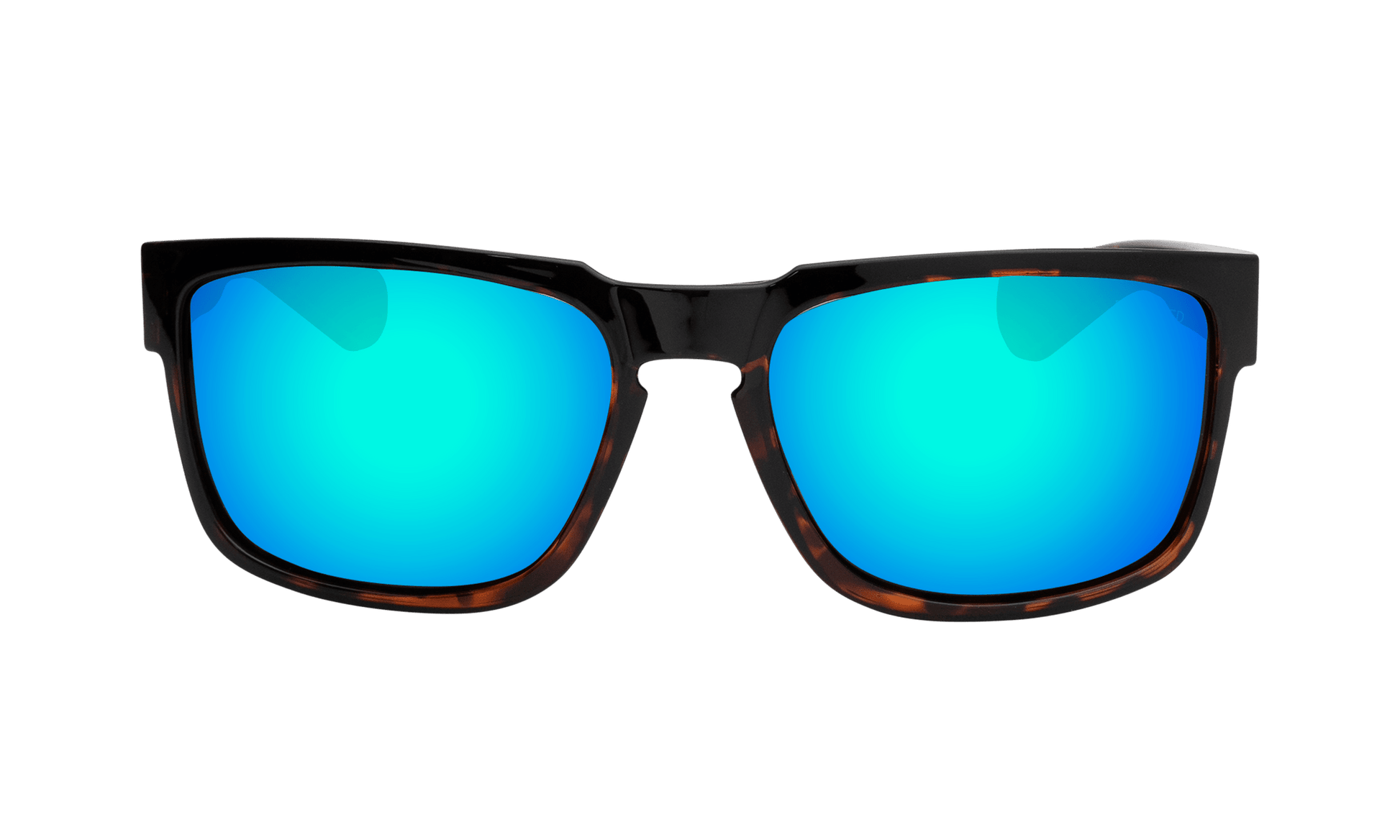 SMART - Polarized Ice Blue Mirror Tortoise - Sunglasses - Bomber Eyewear - SM112ICE