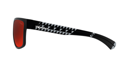SMART - Polarized Red Mirror Rasta - Sunglasses - Bomber Eyewear - SM111RMRSTA