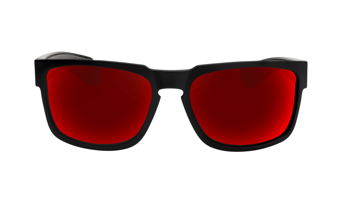 SMART - Polarized Red Mirror Rasta - Sunglasses - Bomber Eyewear - SM111RMRSTA