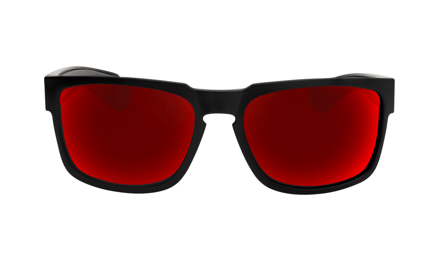 SMART - Polarized Red Mirror Rasta - Sunglasses - Bomber Eyewear - SM111RMRSTA