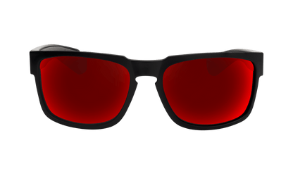SMART - Polarized Red Mirror Rasta - Sunglasses - Bomber Eyewear - SM111RMRSTA