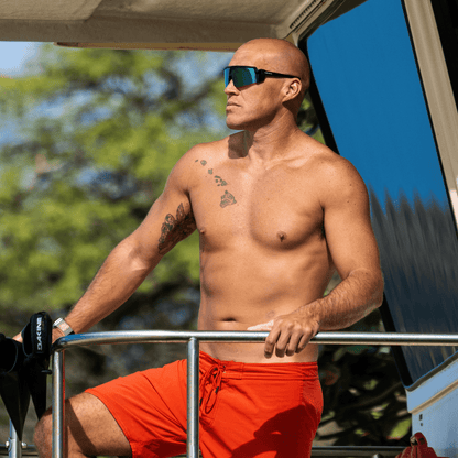 SMOKE Bomb Safety - Blue Mirror - Safety Glasses - Bomber Eyewear - SMK103BM